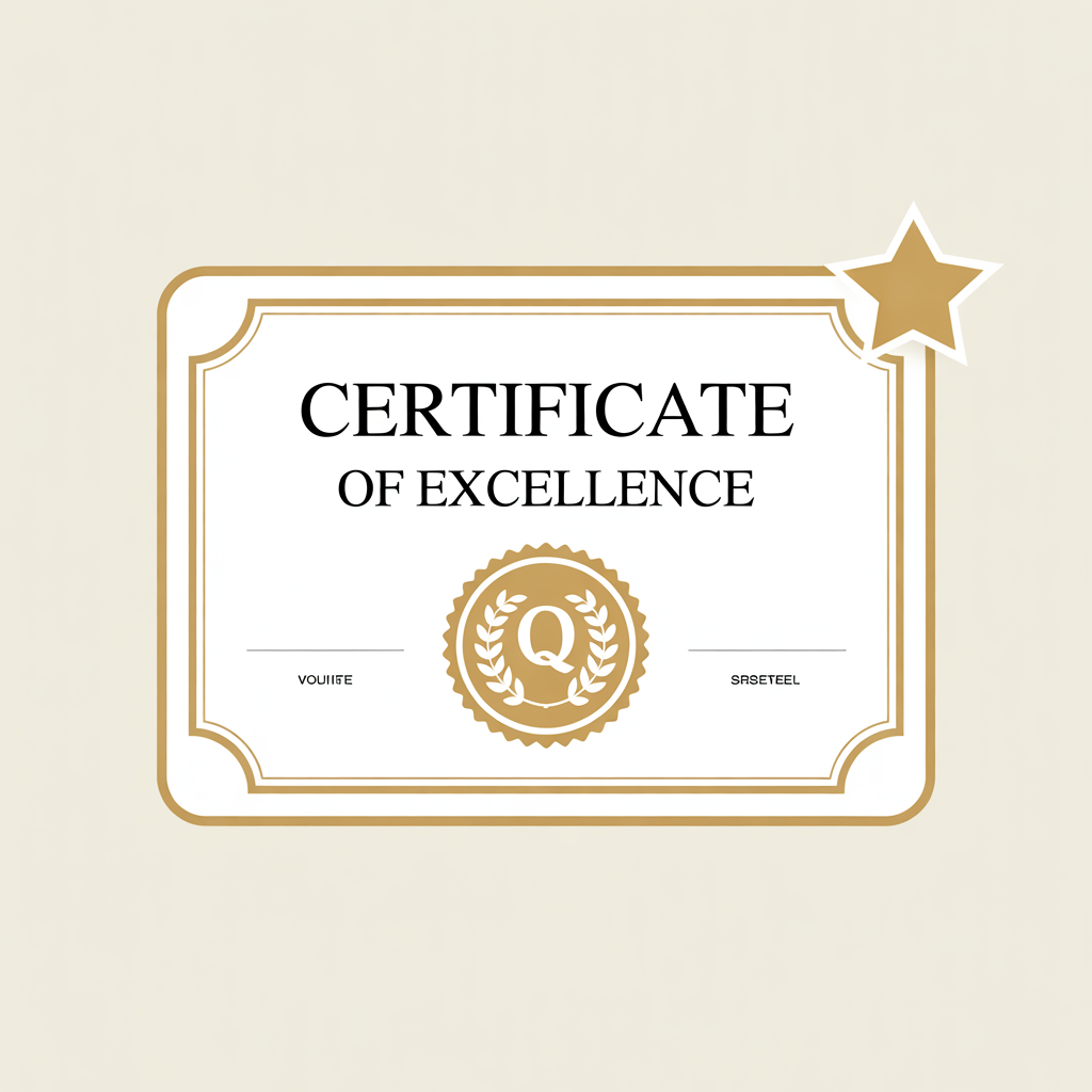 Icono de certificación
